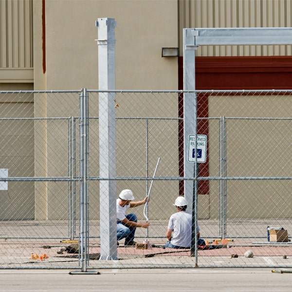 how much time can i lease the temporary fence for my work site or event in Black Forest